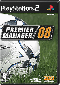 Premier Manager 08 PAL Playstation 2 PAL box art